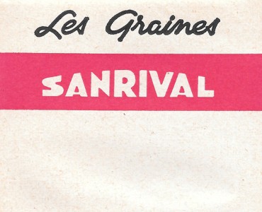 Bloc-notes Graines Sanrival