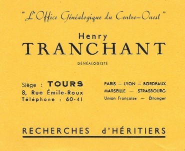 Buvard Henry Tranchant
