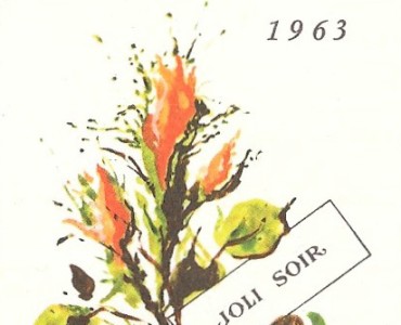 Carte Parfumée Cheramy 1963